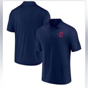 Men's Cleveland Indians Fanatics Branded Navy Winning Streak Polo